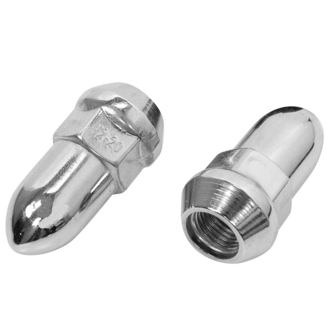 Coker Tire 1/2" Chrome Bullet Lugnut 5008-BL