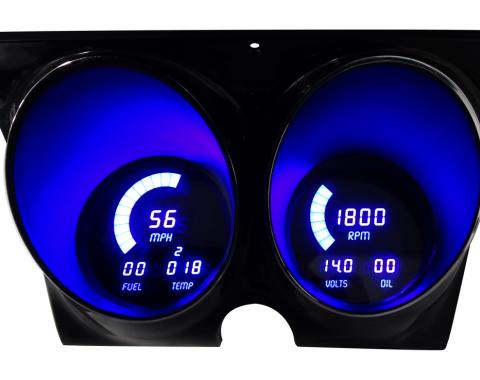 Intellitronix 1967-1968 Camaro LED Digital Gauge Panel DP4000