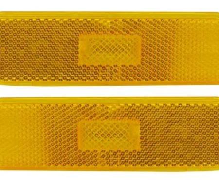 AMD Side Marker Lamp Assembly, Front, LH/RH Pair, 70-73 Camaro T-A6730