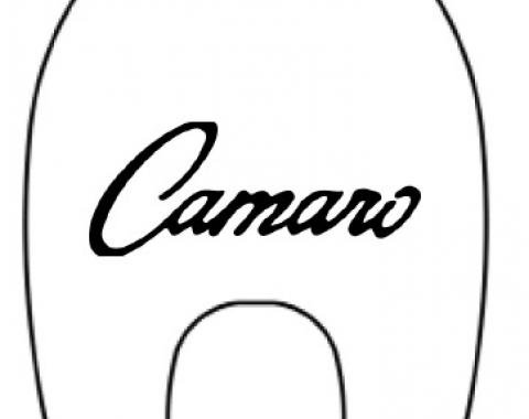 Camaro Trunk Liner, QuietRide AcoustiTrunk, 3D Molded, With Logo, 1967-1969 | Camaro Script (G-022)