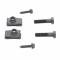 AMK Products Gas Tank Strap Hardware Kit, 74-76 Camaro Firebird X880-3574-S