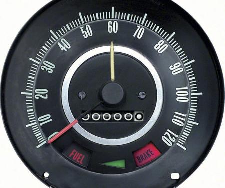 AMD Speedometer, 120 MPH with Speed Warning, 67 Camaro Firebird K-6480796