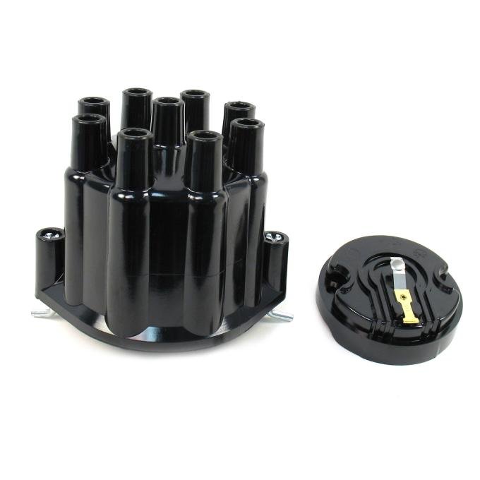 Pertronix Cap & Rotor Chevy cast, black D600702