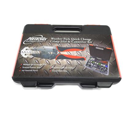 Pertronix Weather Pack Quick Change Crimp Tool & Connector Kit (220 pieces) T3005