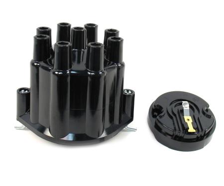 Pertronix Cap & Rotor Chevy cast, black D600702