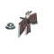 AMD Glove Box Emblem, Firebird, 68-69 Firebird K-9789588