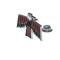 AMD Glove Box Emblem, Firebird, 68-69 Firebird K-9789588