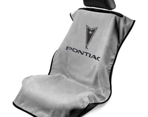 Seat Armour Pontiac, Seat Towel, Grey with Logo SA100PTCGE