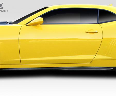 Extreme Dimensions 2010-2015 Chevrolet Camaro Duraflex ZL1 V2 Look Side Skirts, 2 Piece