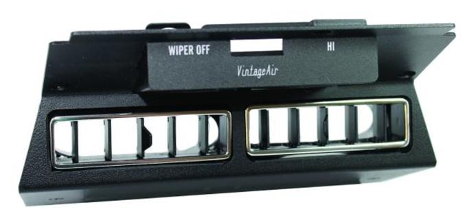 Vintage Air 1968-76 Corvette without Factory Air Center Louver Bezel Assembly 598388
