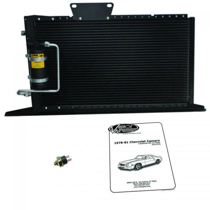 Vintage Air 1978-81 Camaro Gen IV SureFit™ Condenser Kit with Drier 021179