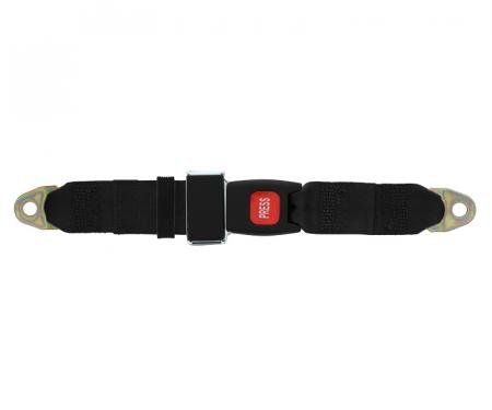 Seatbelt Solutions Universal Lap Belt, 74" with Plastic Push Button