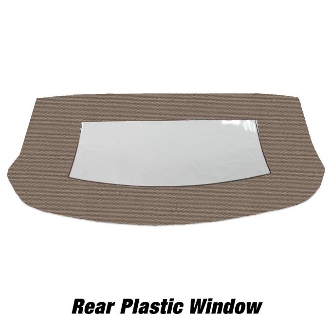 Kee Auto Top CD1099CO04SF Convertible Rear Window - Cloth, Direct Fit
