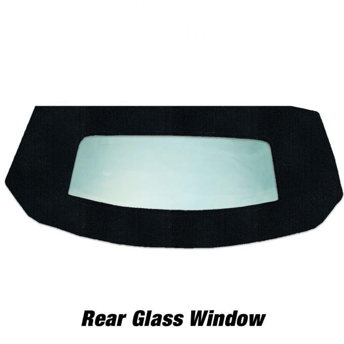 Kee Auto Top HG0133TN14SF Convertible Rear Window - Cloth, Direct Fit