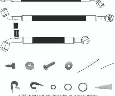 Vintage Air 1977-82 Corvette SureFit™ Reduced Barrier Standard Hose Kit 526780