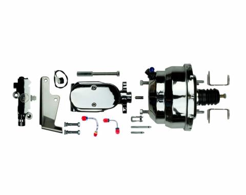 Right Stuff Upper Assembly with Chrome Booster, 1.125" Bore, Valve and Lines J81315171