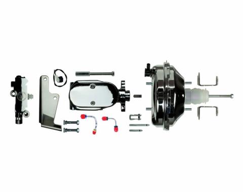 Right Stuff Upper Assembly with Chrome Booster, 1.125" Bore, Valve and Brackets J91215171