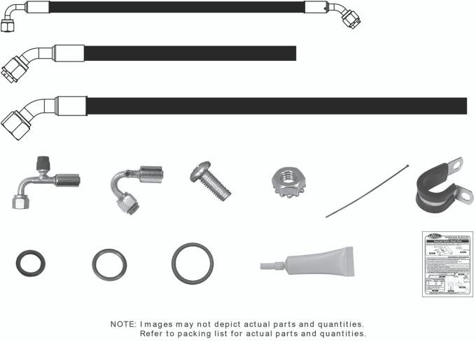 Vintage Air 1969-72 Chevrolet Nova SureFit™ Reduced Barrier Modified Hose Kit 526771