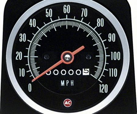 AMD Speedometer, 120 MPH without Speed Warning, 69 Camaro K-6482887