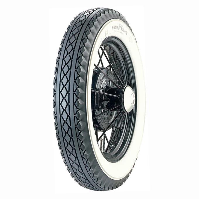 Goodyear Deluxe All-Weather 2.875 inch Whitewall Tire 475-19 411462