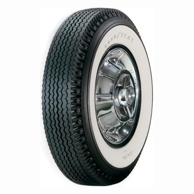 Goodyear Super Cushion Deluxe 2.6875 inch Whitewall Tire 670-15 440301