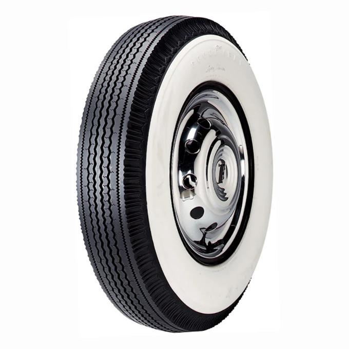Goodyear Super Cushion Deluxe 2.75 inch Whitewall Tire 760-15 320302