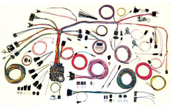 Firebird Complete Car Wiring Harness Kit, Classic Update, American Autowire, 1967-1968