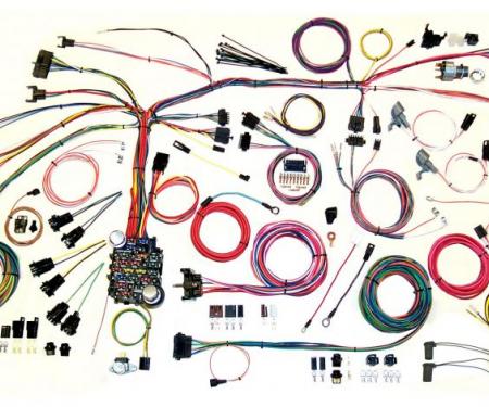 Firebird Complete Car Wiring Harness Kit, Classic Update, American Autowire, 1967-1968