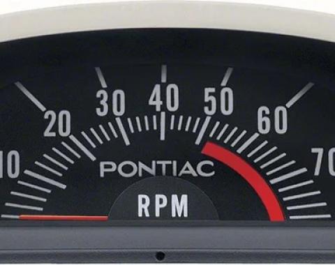 AMD Hood Tachometer, 5200 Redline (V8 Point Ignition), 68 Firebird K-6468972