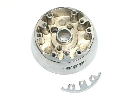 Volante S6 Series Hub Adapter, SWA1001 Chrome