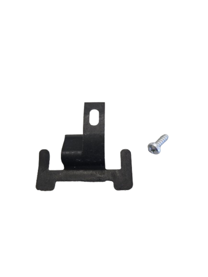 Redline Restomotive® 1967-1975 GM Car Front Windshield Molding Center Clip with Screw