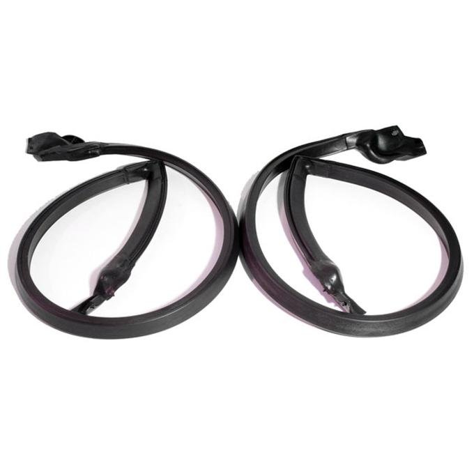 Metro Moulded Parts 1970-1981 Chevrolet / Pontiac Roof Rail Seals with Molded Ends. for 2-Door Hardtop RR 7002