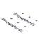 AMD Fender Emblems, Firebird, Pair, 69 Firebird T-8507