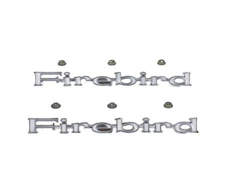 AMD Fender Emblems, Firebird, Pair, 69 Firebird T-8507