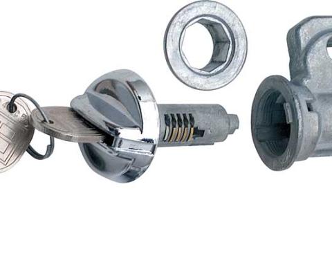 Camaro Glove Box Lock Set, With Keys, 1970-1981