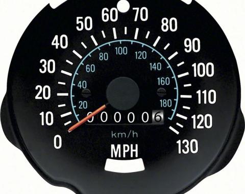 AMD Speedometer, 130 MPH, 70-78 Camaro K-8987263