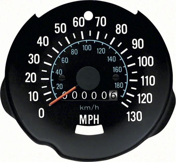 AMD Speedometer, 130 MPH, 70-78 Camaro K-8987263