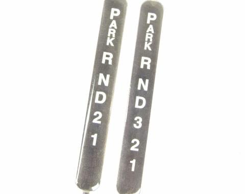B&M Automatic Transmission Shift Indicator Window or Decal Standard Pattern 80672