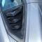 GlassSkinz 2016-20 Camaro BakkdraftRear Quarter Window Louvers CAM6BAKKDRAFT-QTR | Hyper Blue GD1