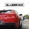 GlassSkinz 2010-15 Camaro Tekno 1 Rear Window Valance / Louver TEKNO1CAM5 | Cyber Gray GBV
