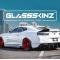 GlassSkinz 2016-19 Camaro Tekno 1 Rear Window Valance / Louver TEKNO1CAM6 | Garnett Red G7E