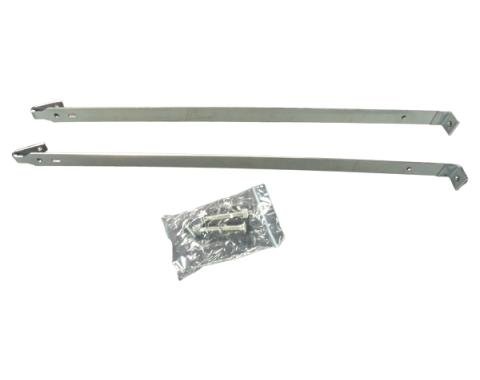 F-Body Gas Tank Strap & Mounting Kit, Stainless Steel, 1967-1969