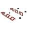 AMD Hood Emblems, 400, Pair, 67-69 Firebird K-F1251