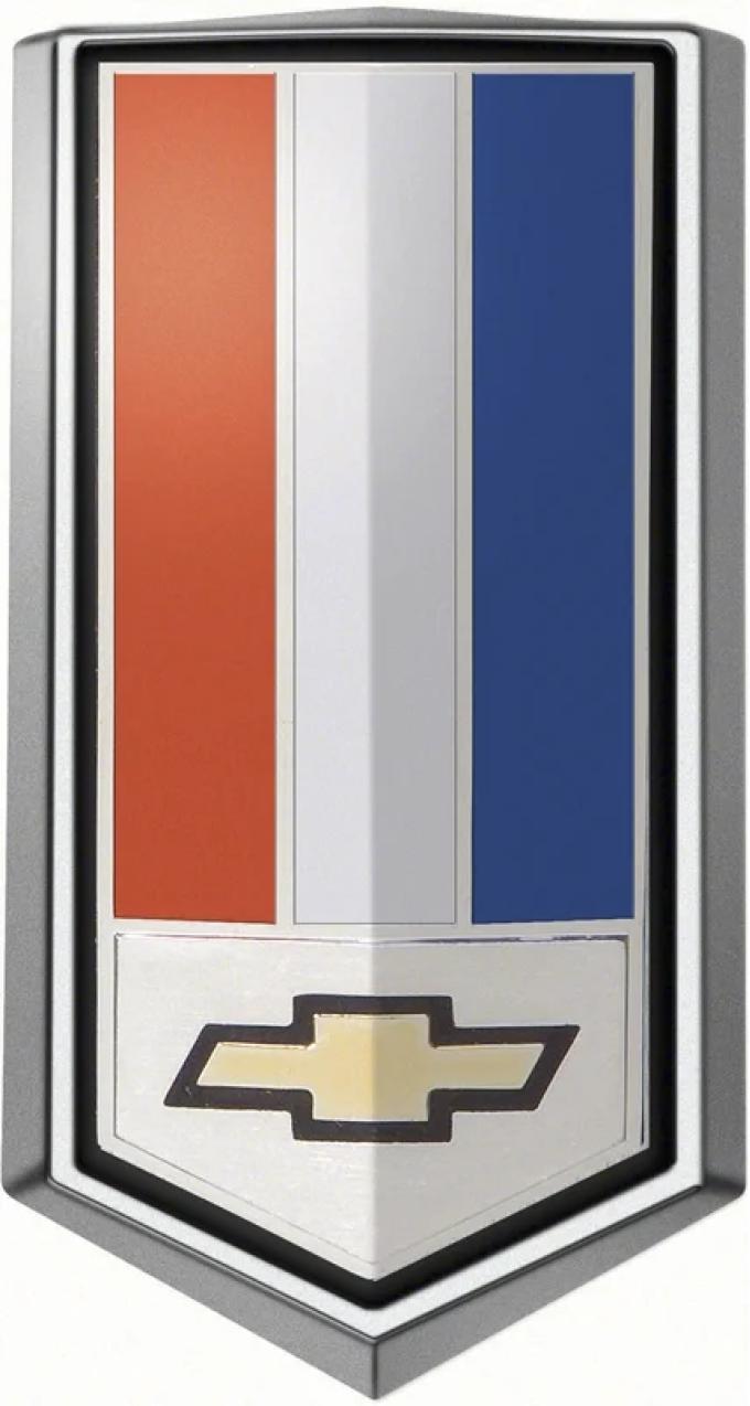 AMD Gas Door Emblem, Crest with Bowtie, 78-79 Camaro K-9635455