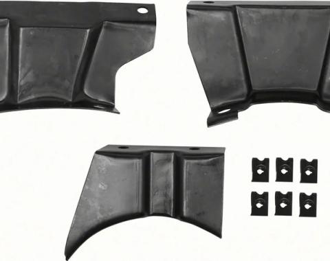 AMD Console Brackets, 3 Piece Set with Hardware for Auto Trans, 70-72 Camaro K-K665