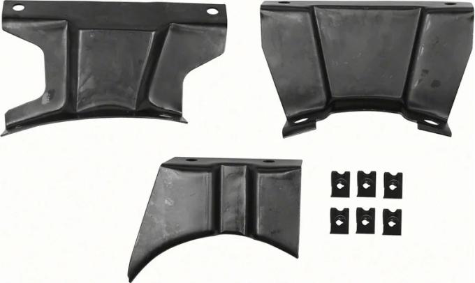 AMD Console Brackets, 3 Piece Set with Hardware for Auto Trans, 70-72 Camaro K-K665