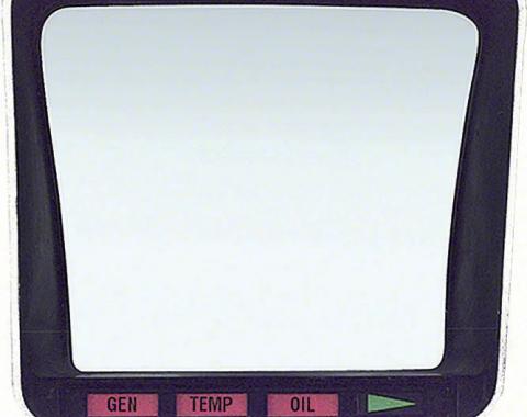 AMD Dash Fuel & Tach Lens without Tell Tale, 69 Camaro K-6482843