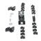 AMD Radiator Support Bracket Kit, 24 pcs, 73-76 Firebird V8 X349-5573-1S