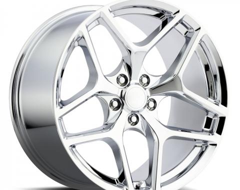 Factory Reproductions Camaro Z28 Wheels 20X10 5X120 +23 HB 66.9 Camaro Z28 Style 27 Chrome With Cap FR Series 27 27010232001