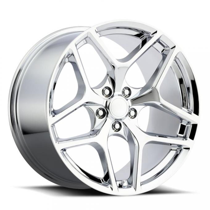 Factory Reproductions Camaro Z28 Wheels 20X10 5X120 +23 HB 66.9 Camaro Z28 Style 27 Chrome With Cap FR Series 27 27010232001
